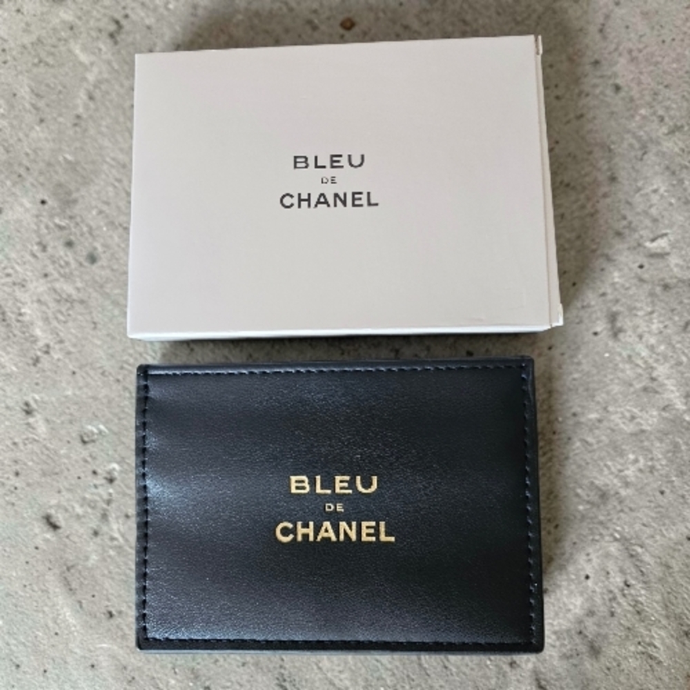 Bleu De Chanel Navy Card Holder NEW